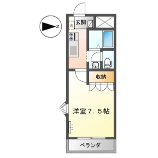 オレンジハウス・T【2階】の間取り