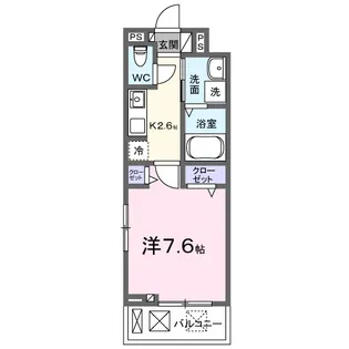 クルール【2階】の間取り