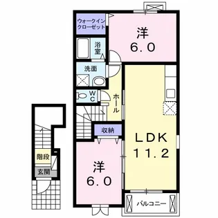 ルーナ【2階】の外観