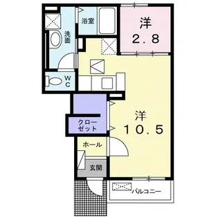 エナジー【1階】の間取り