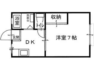 フクミハイツ【2階】の間取り