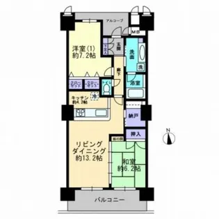 ザ・レジデンス丸亀町グリーン【11階】の間取り