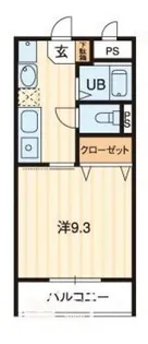 ボンヌ・シャンス【4階】の間取り