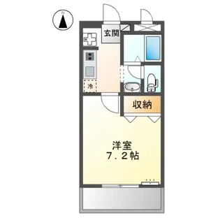 エスポア・タカスギ【2階】の間取り