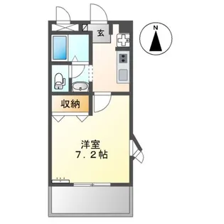 エスポア・タカスギ【2階】の間取り