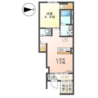 クリア M【1階】の間取り