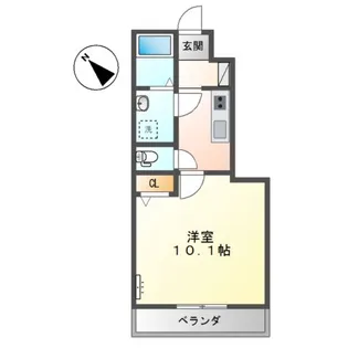 GRACE-GAIA【1階】の間取り