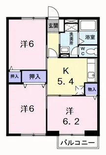 3Kの間取り画像