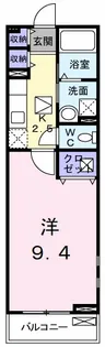 ミール西町【1階】の間取り