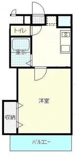 エスポワールⅠ田井【3階】の間取り