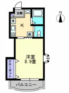 Jエクレール【1階】の間取り