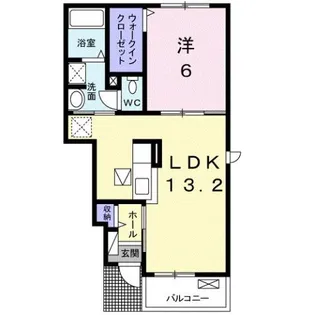 セレーナ・ルーチェ【1階】の間取り