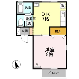 メイゾン・M【2階】の間取り