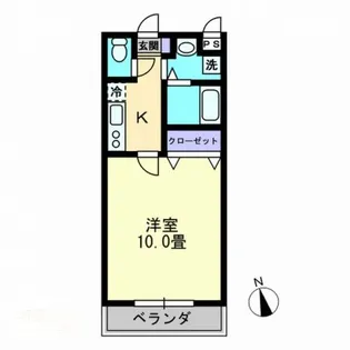 LE SOLEIL【2階】の間取り