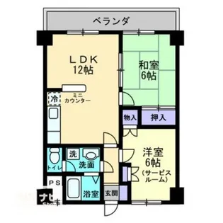 ロゼ三条【5階】の間取り