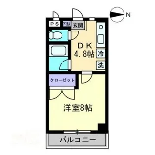 フォレスト林【4階】の間取り