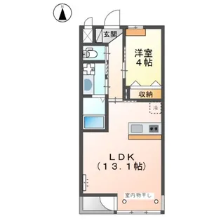 アルバM【2階】の間取り