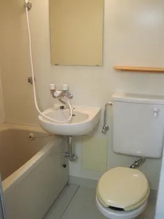 ハイツ池戸【0201号室】の風呂