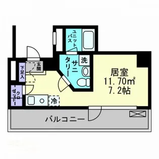アルファレガロ古新町【0506号室】の間取り
