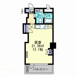 アルファレガロ古新町【0304号室】の間取り