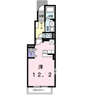 サニーヴィラ【1階】の間取り