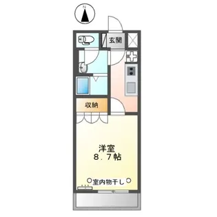 グランシャリオ【2階】の間取り