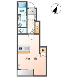 サンフィット【1階】の間取り