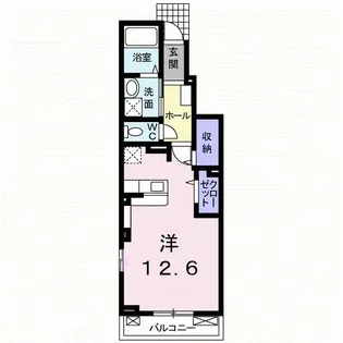 グレイスハイムⅥ【1階】の間取り