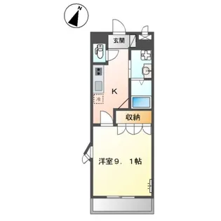 サンタクララ【207号室】の間取り