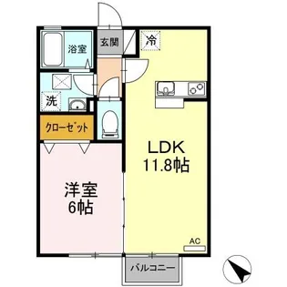 GENESIS【2階】の間取り