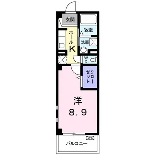 ラ・フォート【2階】の間取り