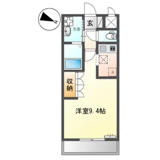 ラ・フォルテ【1階】の間取り