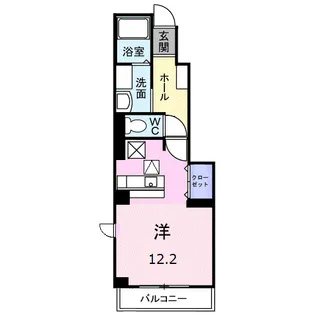 グリーン ヒル 国分寺B【1階】の間取り