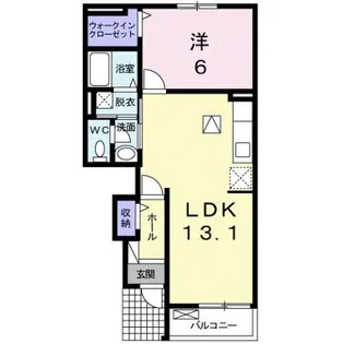 ファミーユM【1階】の間取り