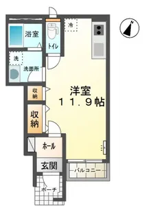 サンプレス【1階】の間取り