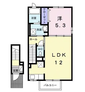 グリーンレジデンス本山【2階】の間取り