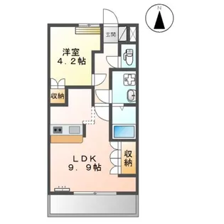 アドミレT−Ⅱ【2階】の間取り