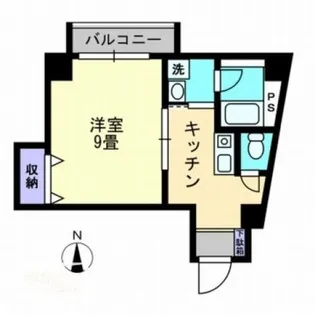 エステート石田Ⅰ【304号室】の間取り