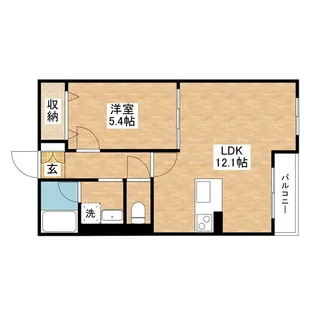 ハートフル ヨシダ【1階】の間取り
