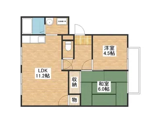 メゾン・エルドラド【B101号室】の間取り