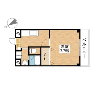 ヴェリテ・ソレイユ【3階】の間取り