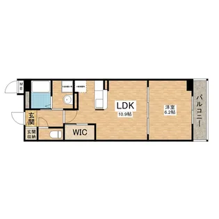 Ever Green Fuji【1階】の間取り