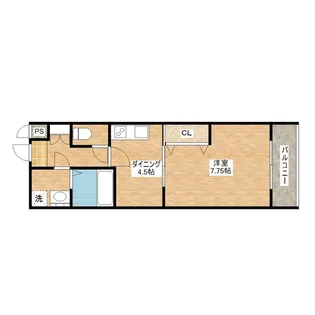 ラ・プラメンテ【3階】の間取り