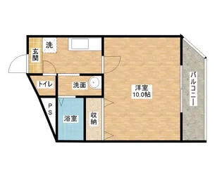 エスポワールOKD【2階】の間取り