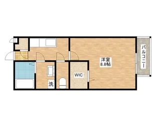 グランシャリオ【1階】の間取り