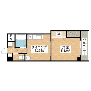 GLANZ HAUS 野洲【2階】の間取り