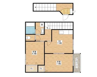 ローレルコート【2階】の間取り