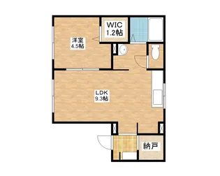 キタハイツ【2階】の間取り