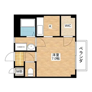 シャトル孝【2階】の間取り