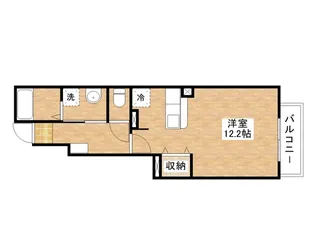 モンプーカ28【1階】の間取り